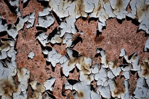 Rust texture on corroded metal surface. Rust background with iron. Rusty meta Foto stock