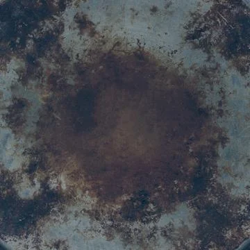 Rust texture damaged surface brown stained overlay Stock Illustration