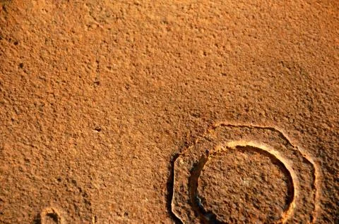 Rust texture macro Stock Photos