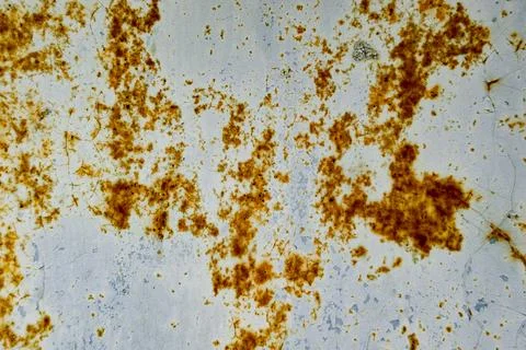 Rust texture on metal surface Stock Photos
