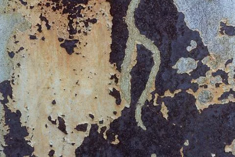 Rust.The texture of old rusty metal.Old rusty metal background. Stock Photos