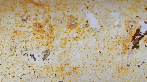 rust texture. rusty metal. rust on silve... | Stock Video | Pond5