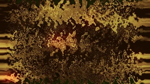 Rust texture spreading slowly in dark seamless loop Stock Footage 335602798