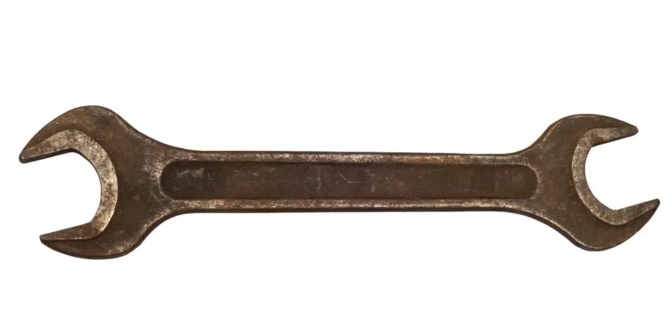 Rust wrench Stock Photos