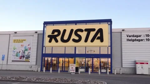 Rusta store Stock Footage 284723934