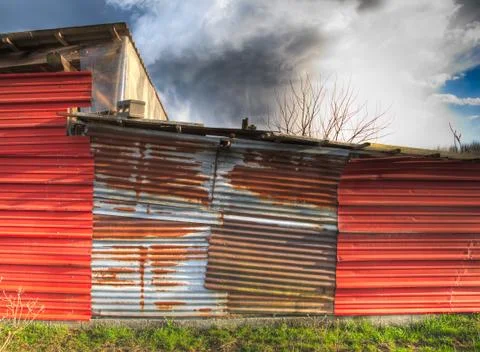 Rusted construction Stock Photos