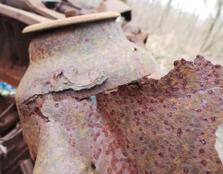 Rusted Engine Stock Photos