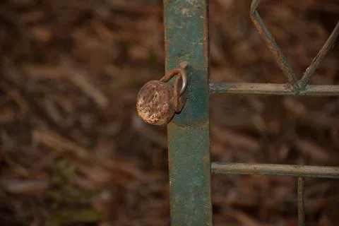 Rusted Lock Stock Photos