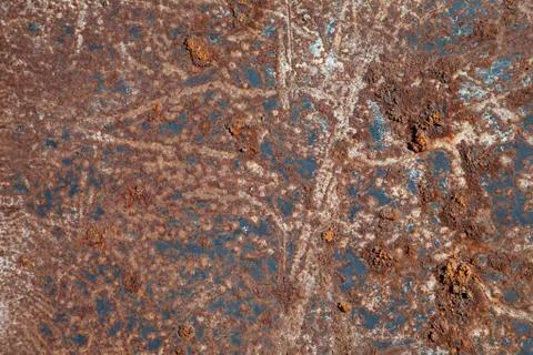 Rusted metal background Foto stock