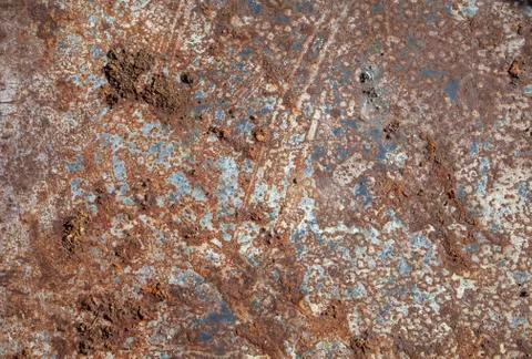 Rusted metal background Foto stock
