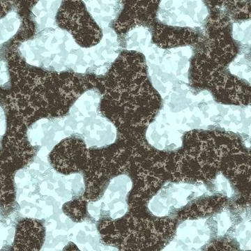 Rusted metal generated seamless texture Stock Illustration