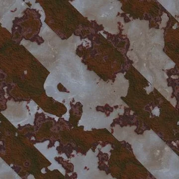 Rusted metal Stock Illustration