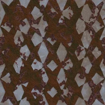 Rusted metal Stock Illustration