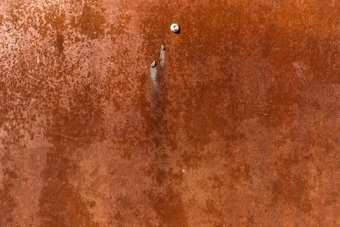 Rusted metal sheet texture background, weathered orange rust steel plate Photos