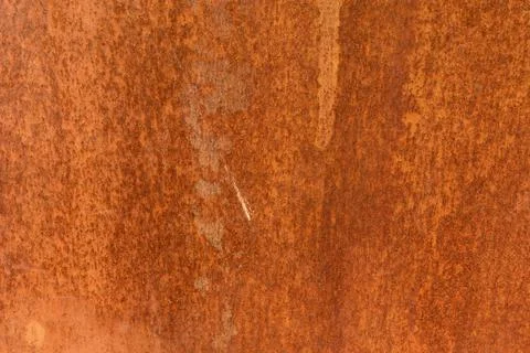 Rusted metal sheet texture background, weathered orange rust steel plate Stock-Fotos