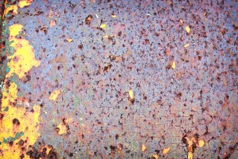 Rusted metal surface Stock Photos