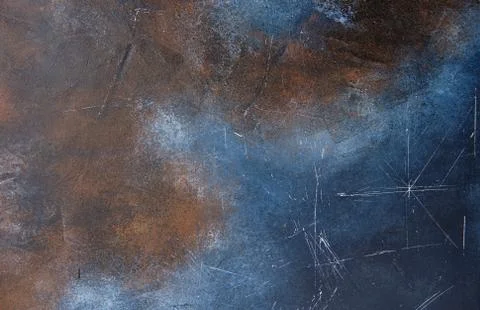 Rusted metal texture. Blue with a rust effect Stock Illustration