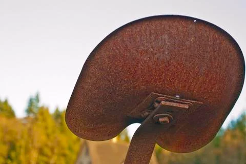 The Rusted Seat Stock Photos