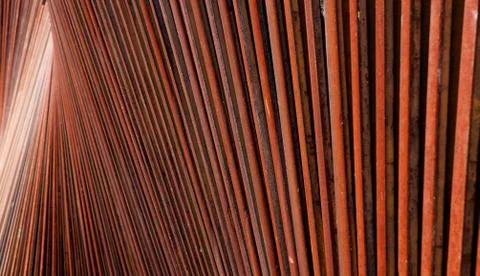 Rusted steel patterns Stock Photos