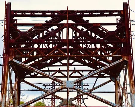 Rusted Structure Foto stock