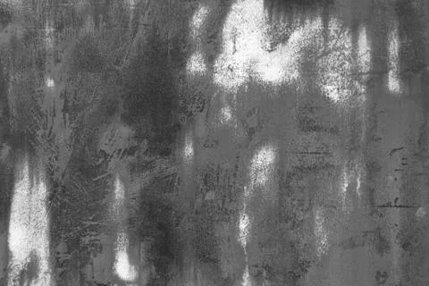 Rusted on surface of the old iron, Deterioration of the steel, Decay and grunge Foto stock