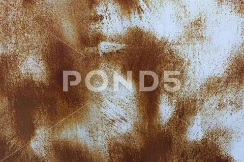 Rusted on surface of the old iron, Deterioration of the steel, Decay and grunge Stock Photos
