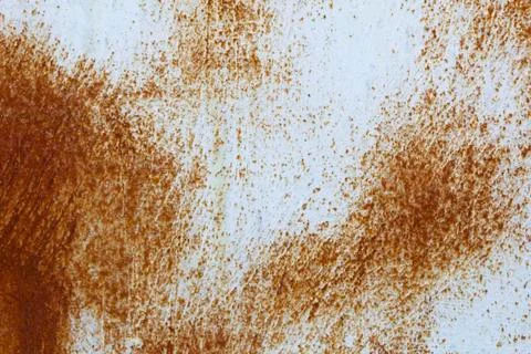 Rusted on surface of the old iron, Deterioration of the steel, Decay and grunge Stock Photos