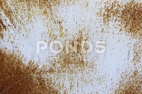 Rusted on surface of the old iron, Deterioration of the steel, Decay and grunge Stock Photos