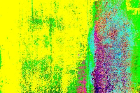 Rusted on surface of the old iron, Deterioration of the steel, Decay and gr.. Stock Photos