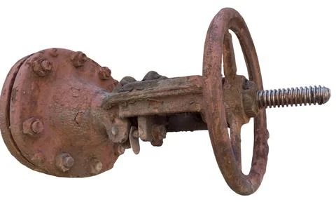 Rusted valve Stock Photos