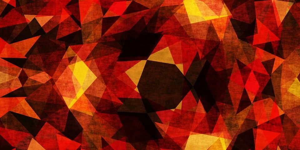 Rustic African Grunge Geometric Pattern Background Stock Illustration