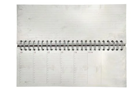 Rustic agenda Stock Photos