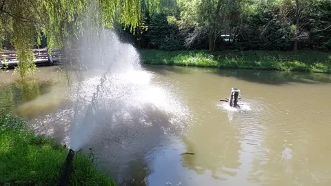 Rustic artesian fountain Stock Footage 212913657