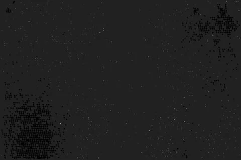 Rustic black paper texture with dark speckled flecks for earthy backgrounds Stock Illustration