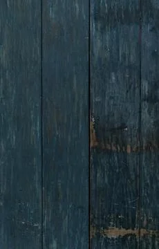 Rustic blue wooden planks creating weathered texture background Stock Photos