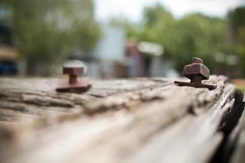 Rustic Bolts 库存照片