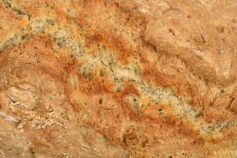 Rustic Bread Crust Texture Stock Photos