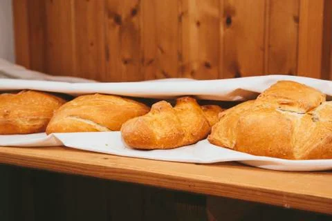 Rustic bread Stock Photos