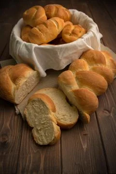 Rustic bread Stock Photos