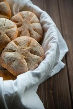 Rustic bread Stock Photos