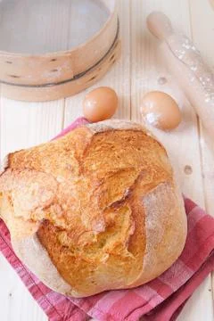 Rustic bread Stock Photos