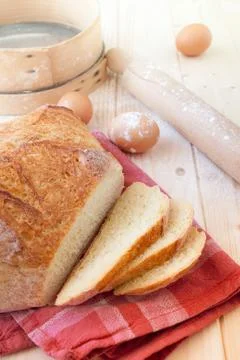 Rustic bread Stock Photos