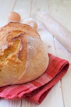 Rustic bread Stock Photos