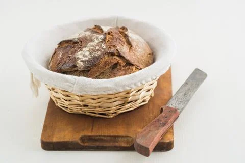 Rustic bread Stock Photos