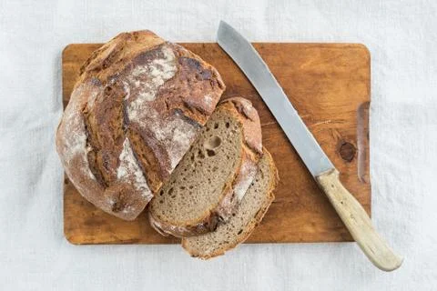 Rustic bread Stock Photos