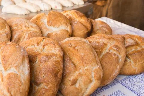 Rustic bread Fotos de archivo