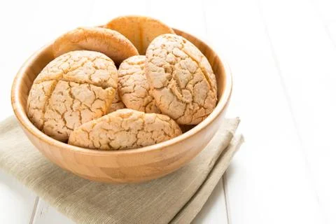 Rustic bread with rice flour Stock Photos