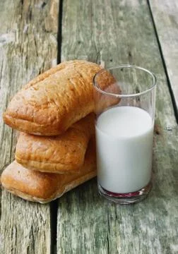 Rustic breakfast Stock Photos