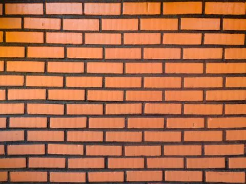 Rustic brick wall background. Black cement Stock Photos