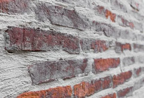 Rustic brick wall Foto stock